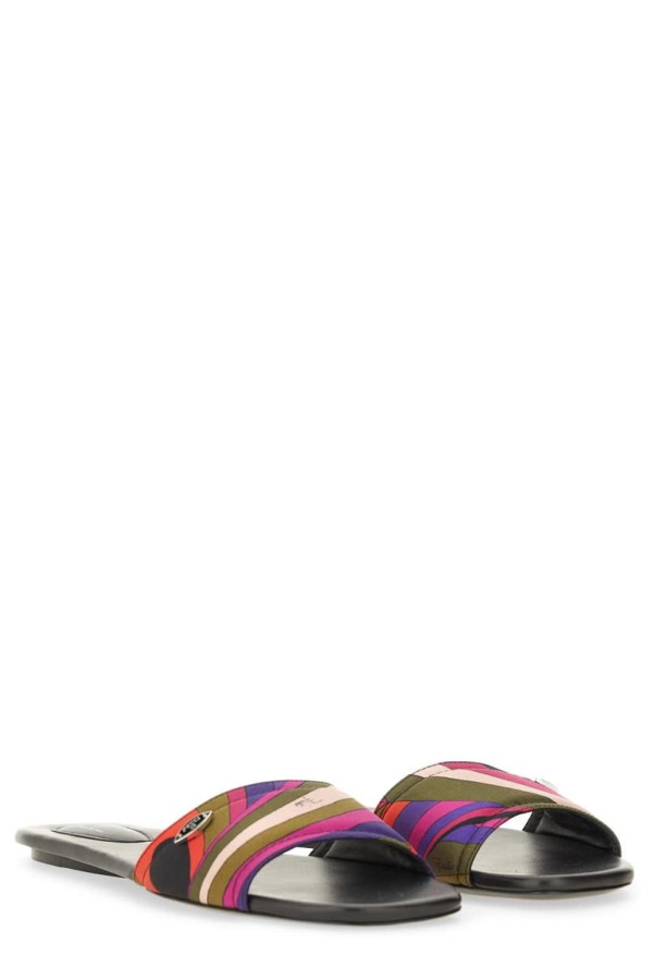 PUCCI Iris Print Sandal - Multicolour