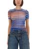 Jean Paul Gaultier Air Mesh T-Shirt - Multicolour - Thumbnail 1