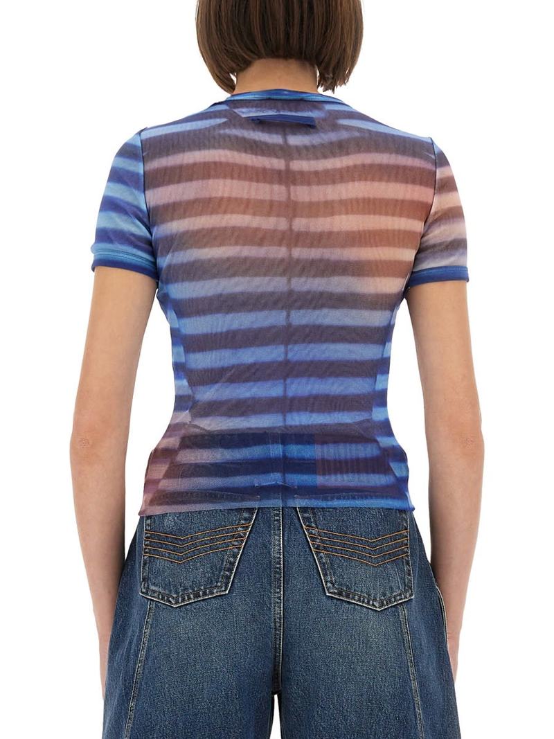 Jean Paul Gaultier Air Mesh T-Shirt - Multicolour