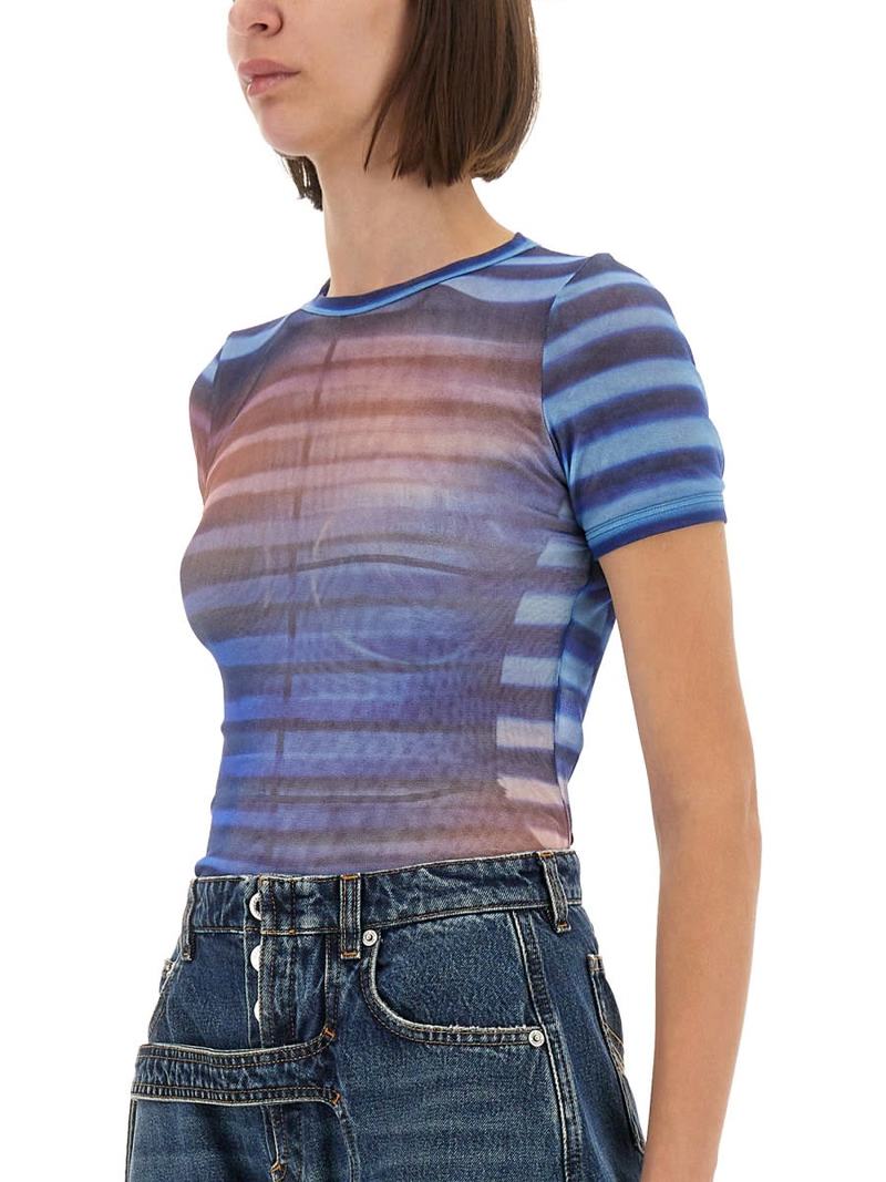 Jean Paul Gaultier Air Mesh T-Shirt - Multicolour