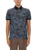 Etro Polo Shirt With Print - Blue - Thumbnail 1