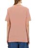 Etro T-shirt With Pegasus T-Shirt - Pink - Thumbnail 3