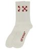 Off-White Medium Socks With Arrow Pattern Socks - White - Thumbnail 2