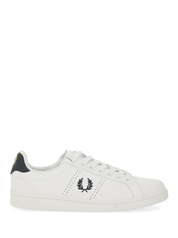 Fred Perry Leather Sneaker - White