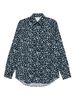 PAUL SMITH Printed Cotton Shirt - Blue - Thumbnail 1
