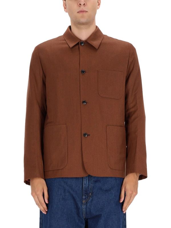 PAUL SMITH Work Jacket - Brown | Garmentory