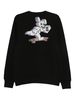 PAUL SMITH PS by Paul Smith Skate Bunny Cotton Sweatshirt - Black - Thumbnail 2