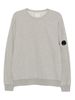 C.P. Company Cotton Crewneck Sweatshirt - Gray - Thumbnail 1