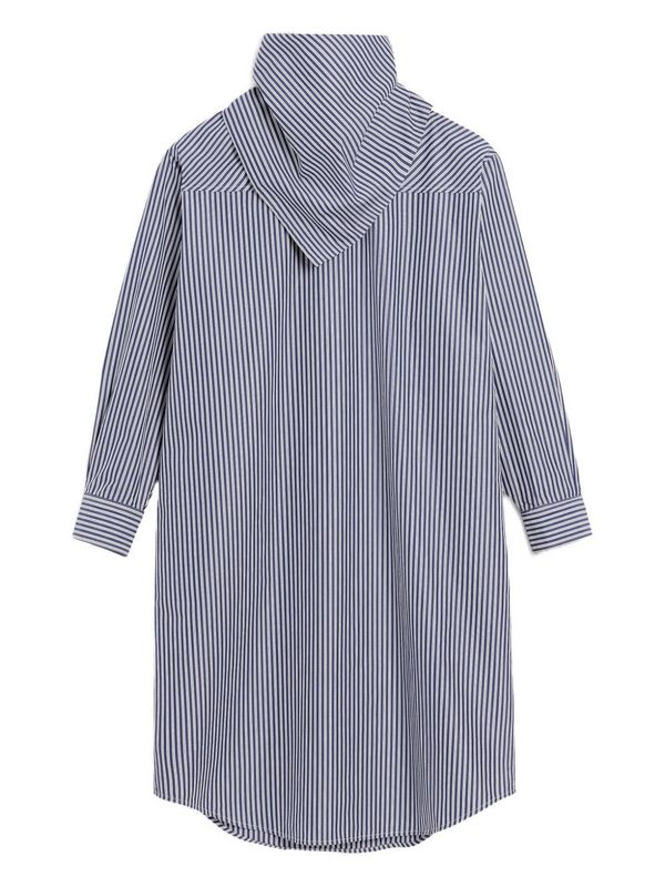Ami Alexandre Mattiussi Bandana Cotton Dress - Clear Blue