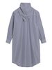 Ami Alexandre Mattiussi Bandana Cotton Dress - Clear Blue - Thumbnail 1