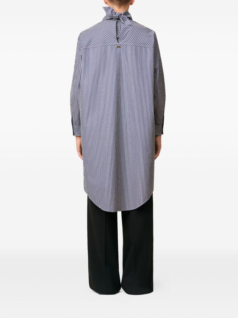 Ami Alexandre Mattiussi Bandana Cotton Dress - Clear Blue