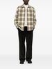 Ami Alexandre Mattiussi Wool Checked Overshirt - Beige - Thumbnail 3