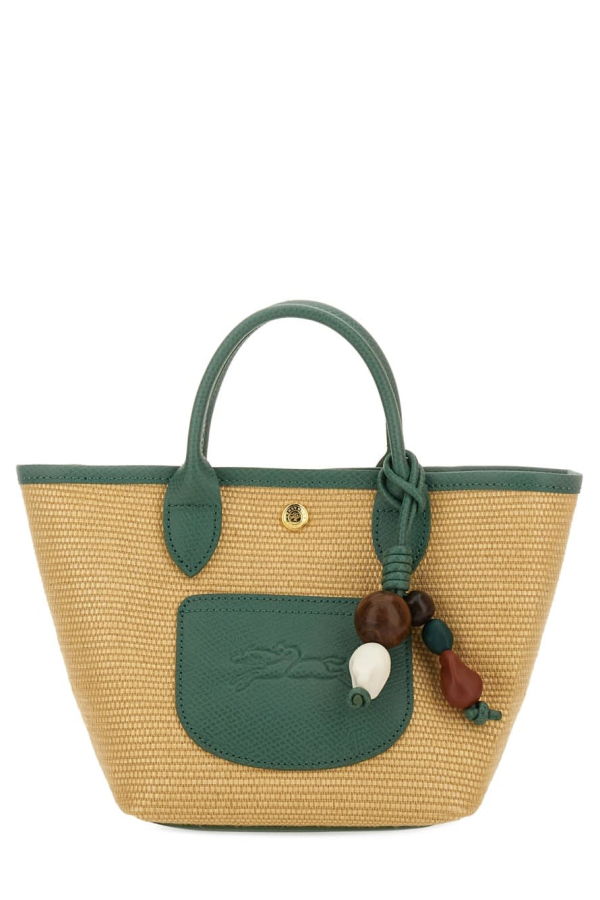 Longchamp le Pliage Collection Xs Basket Bag Shoulder Bag - Gray