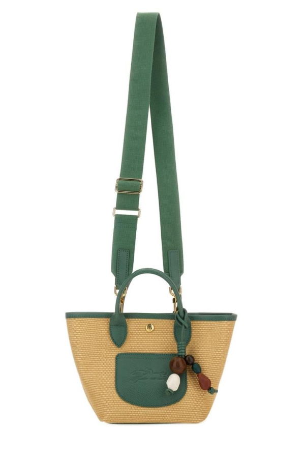 Longchamp le Pliage Collection Xs Basket Bag Shoulder Bag - Gray