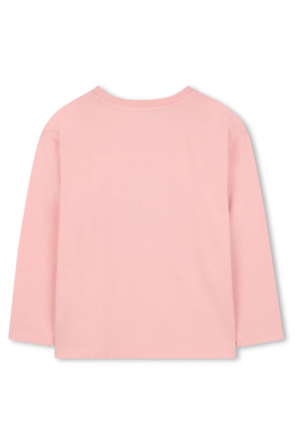KIDS Kenzo Sweatshirt With Logo - Pink