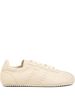 Ami Alexandre Mattiussi Leather Sneakers - Ivory - Thumbnail 1