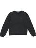 Acne Studios Logo Cotton Sweatshirt - Black - Thumbnail 1