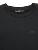 Acne Studios Logo Cotton Sweatshirt - Black - Thumbnail 3
