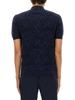 Etro Polo Shirt With Pegasus Embroidery - Blue - Thumbnail 3