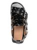 Ganni Feminine Buckle Sandals - Black - Thumbnail 3