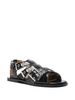 Ganni Feminine Buckle Sandals - Black - Thumbnail 4