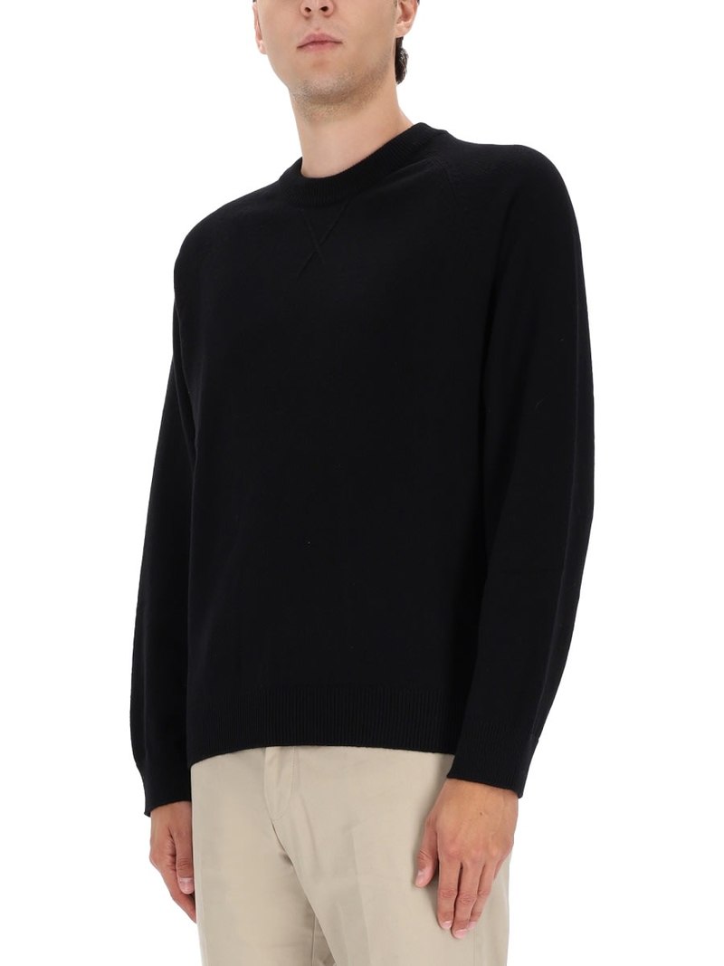 Paul Smith PS Wool Jersey Sweater - Black