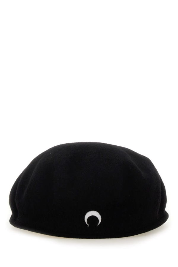 MARINE SERRE Cap With Logo - Black
