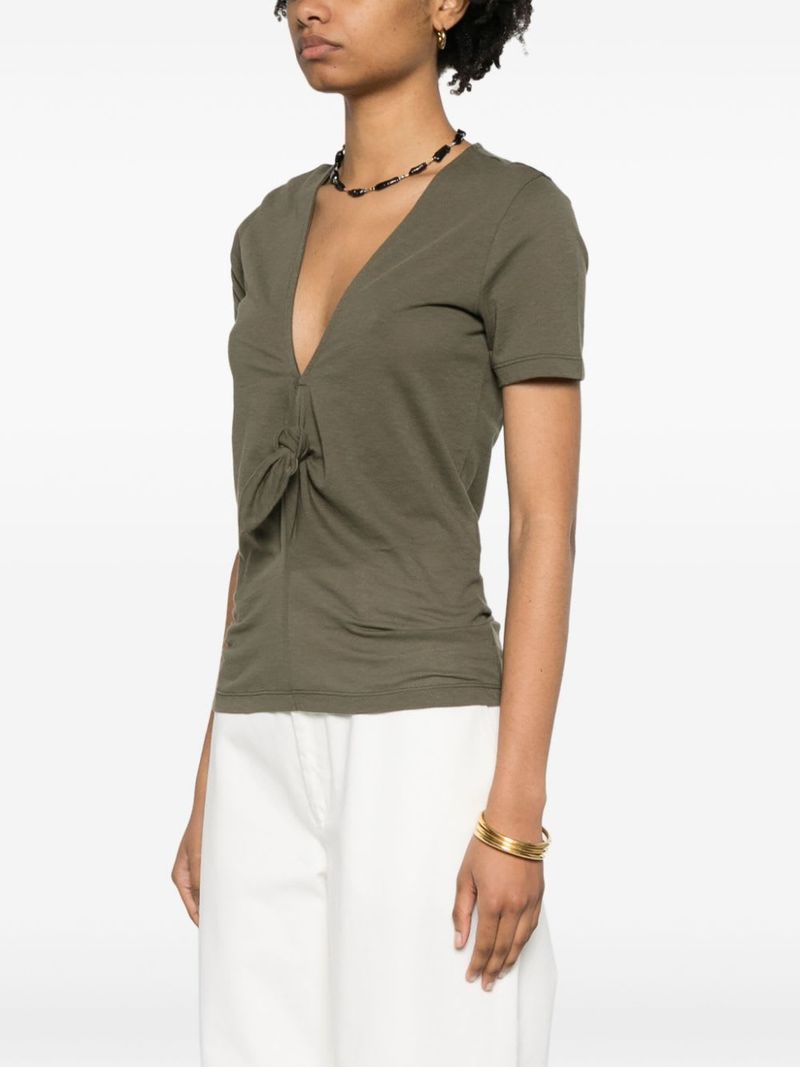 LOEWE Cotton Blend T-Shirt - Green