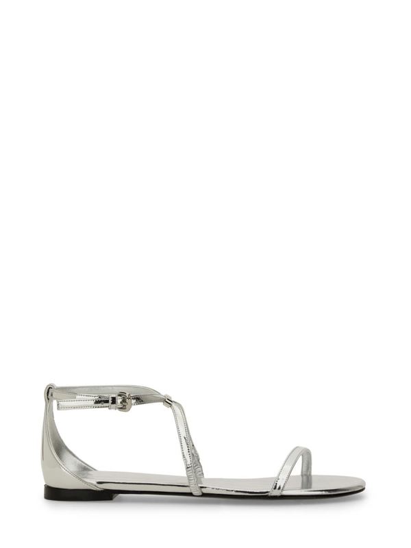 Alexander McQueen Strappy Sandal - Silver