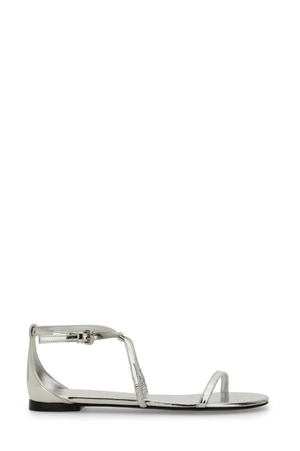 Alexander McQueen Strappy Sandal - Silver