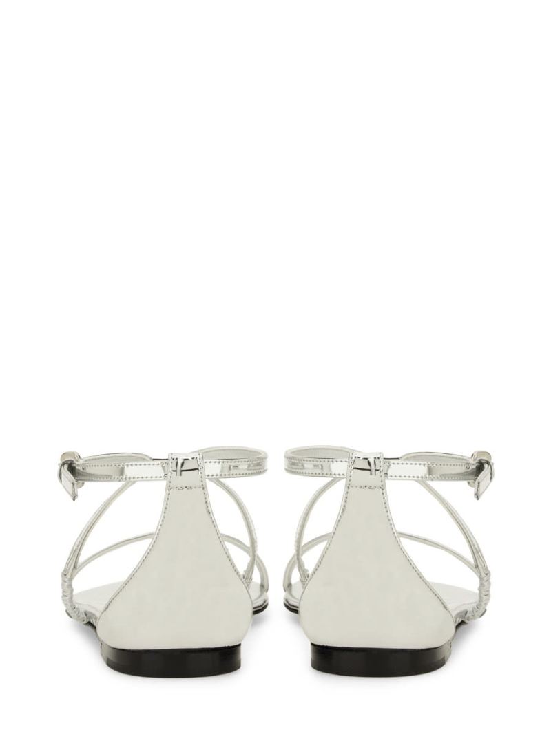Alexander McQueen Strappy Sandal - Silver