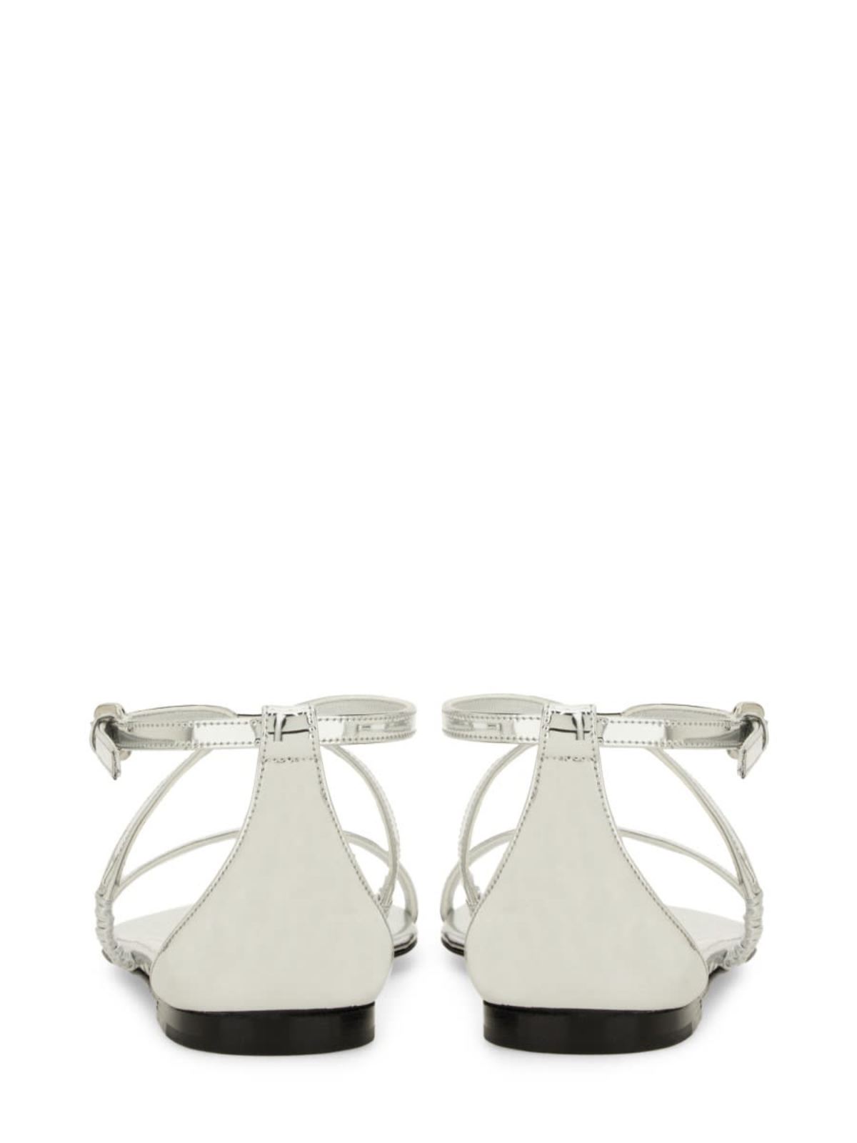 Alexander McQueen Strappy Sandal - Silver - Image 4 of 5