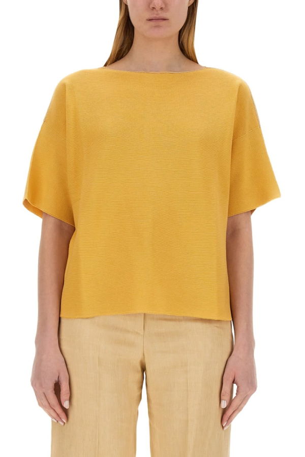Fabiana Filippi Cotton Top - Mandarino