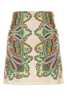 Etro Printed Satin Mini Skirt - X0806 - Thumbnail 1