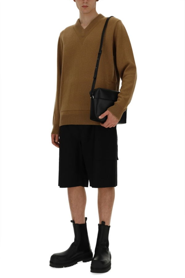 Jil Sander V-Neck Sweater - Beige