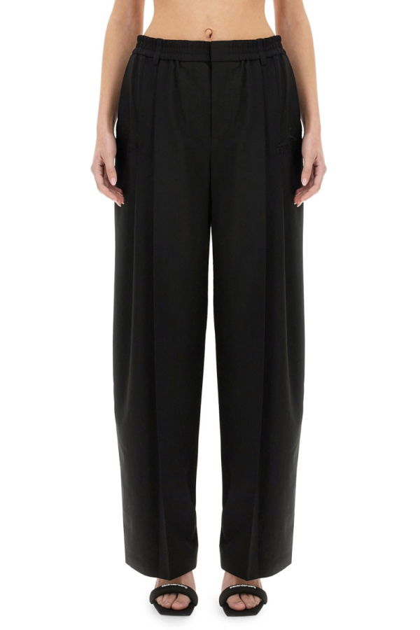 ALEXANDER WANG Balloon Trousers - Black