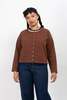Gravel & Gold Halls Cardigan - Walnut - Thumbnail 3