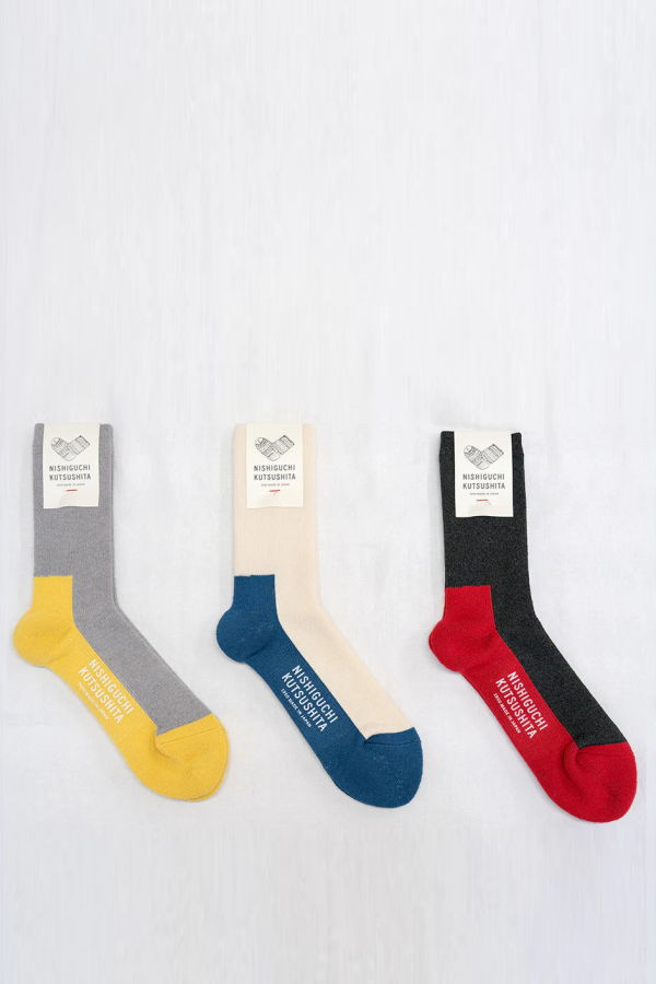 Nishiguchi Kutsushita Wool Pile Trail Socks