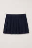 Dunst Pleats Mini Skirt - Navy Stripe - Thumbnail 2