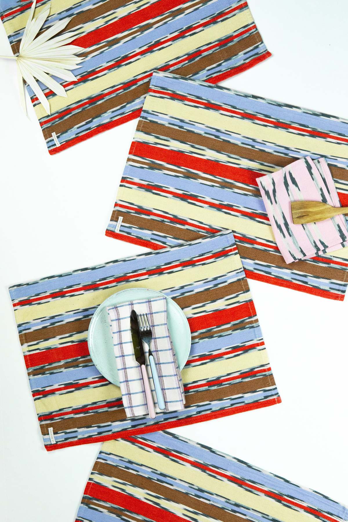 Archive New York Xela Multi Jaspe Placemat - Image 1 of 3