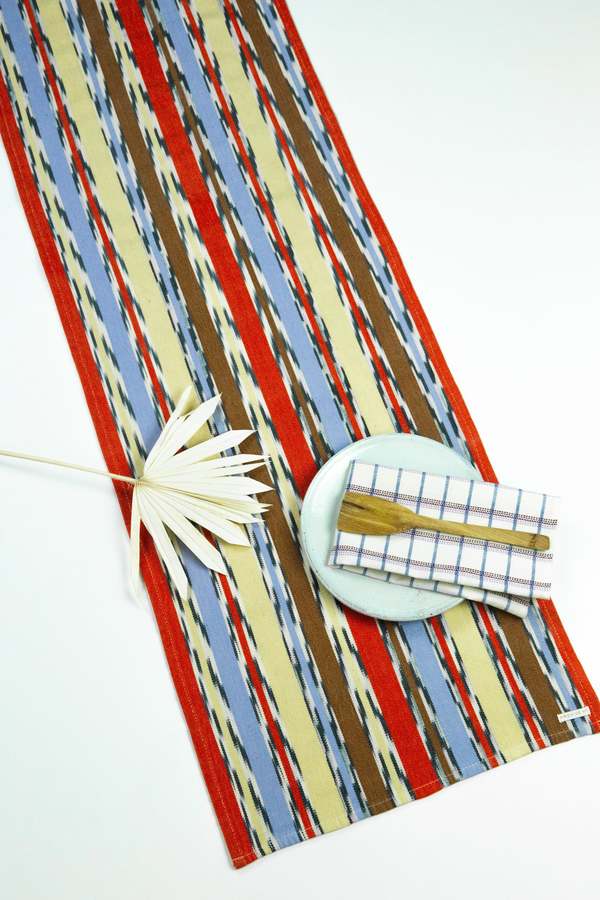 Archive New York Xela Multi Jaspe Table Runner - multi