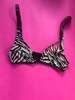 Kayleigh Peddie Ari Triangle Bra - Zebra - Thumbnail 2