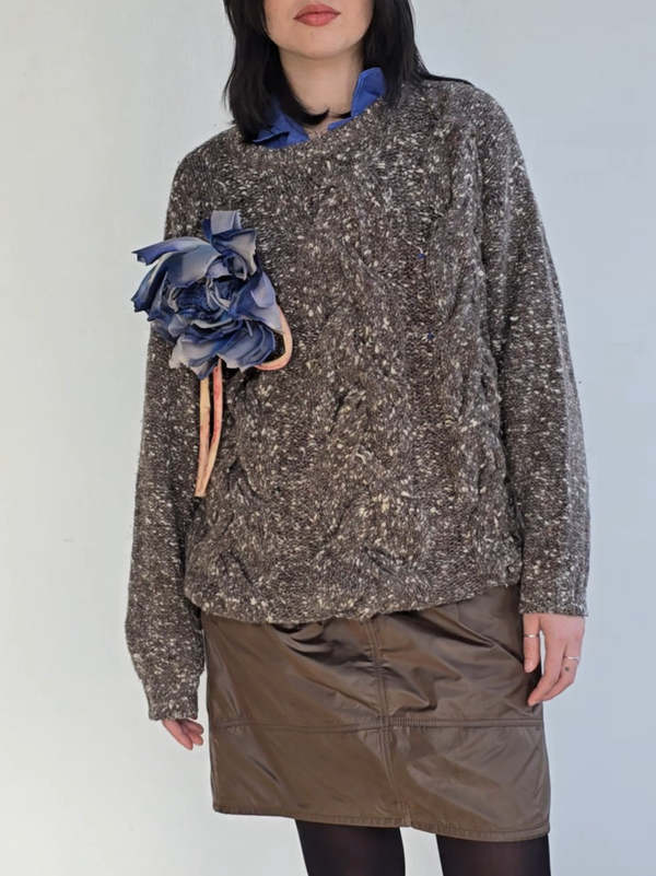 Geoffrey Beene Vintage Chunky Angora Sweater