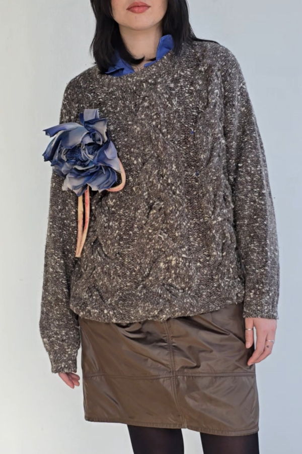 Geoffrey Beene Vintage Chunky Angora Sweater