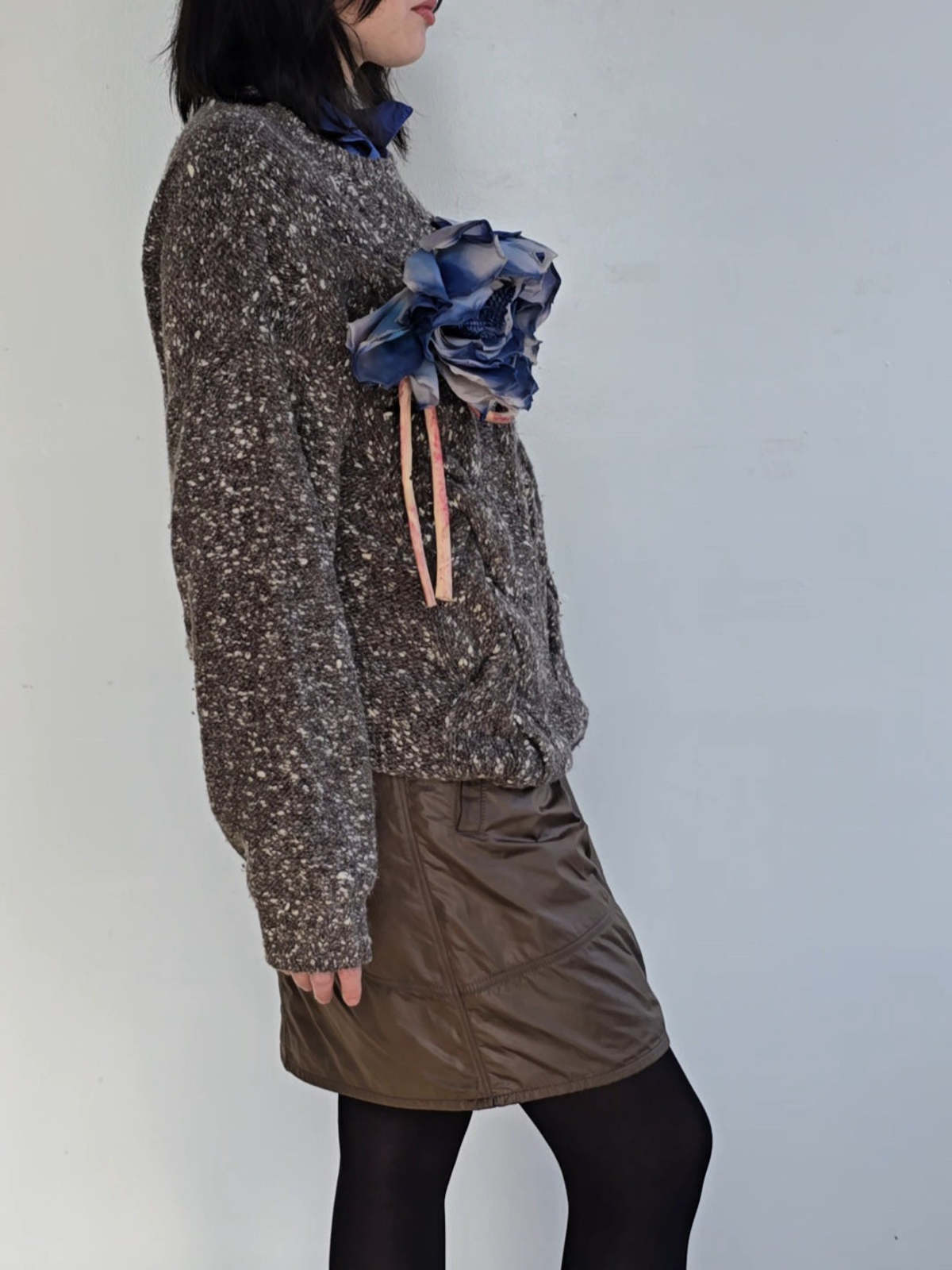 Geoffrey Beene Vintage Chunky Angora Sweater - Image 2 of 5