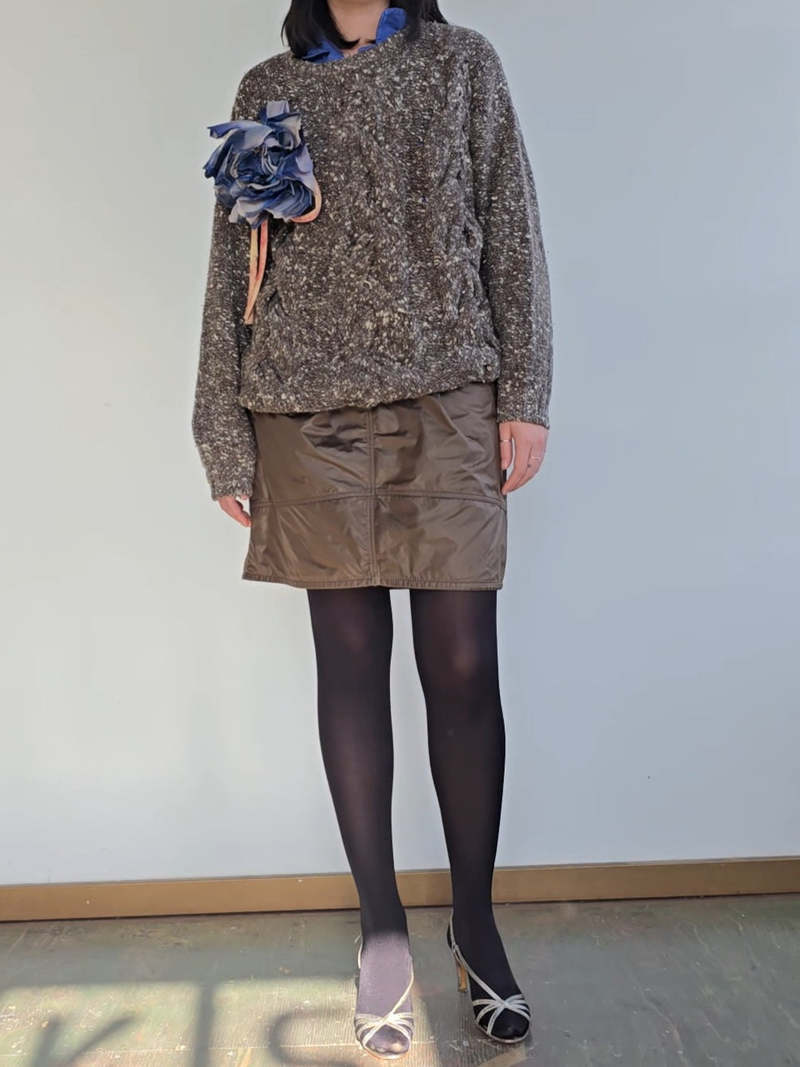 Geoffrey Beene Vintage Chunky Angora Sweater