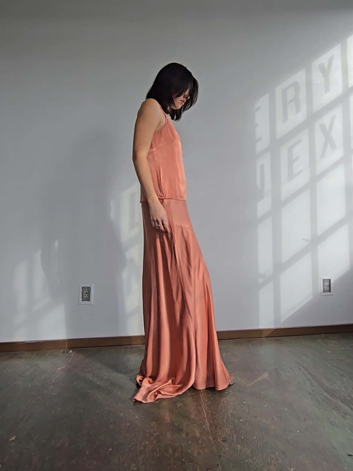 Ghost London Peach Satin Set - Image 4 of 6