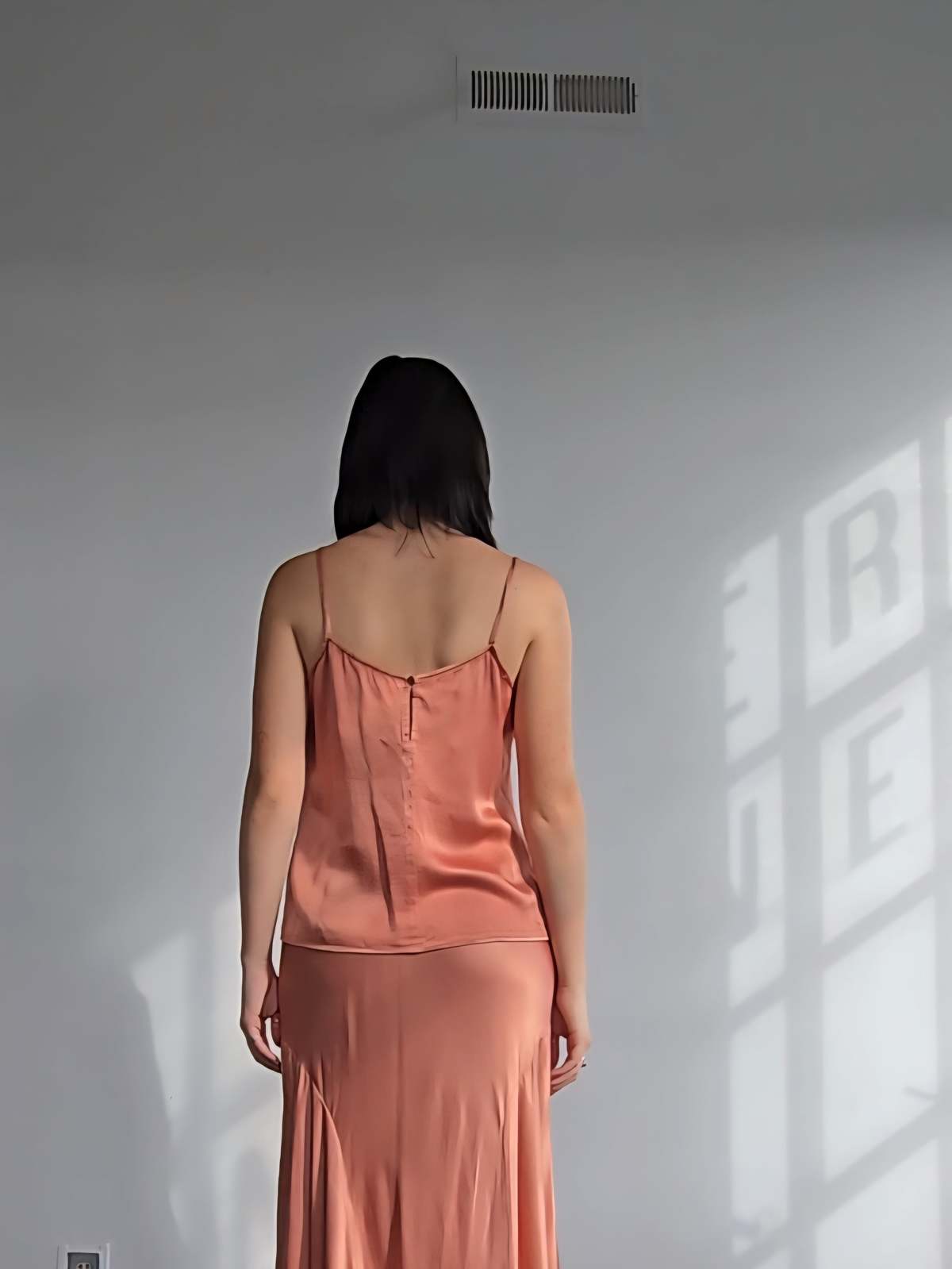 Ghost London Peach Satin Set - Image 5 of 6