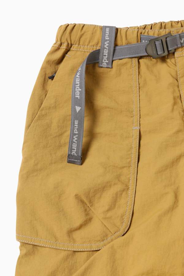 and wander NY Taffeta Hiker 2Way Pants