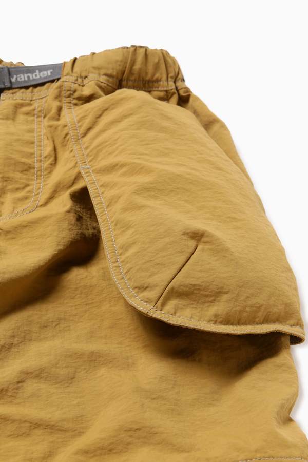 and wander NY Taffeta Hiker 2Way Pants